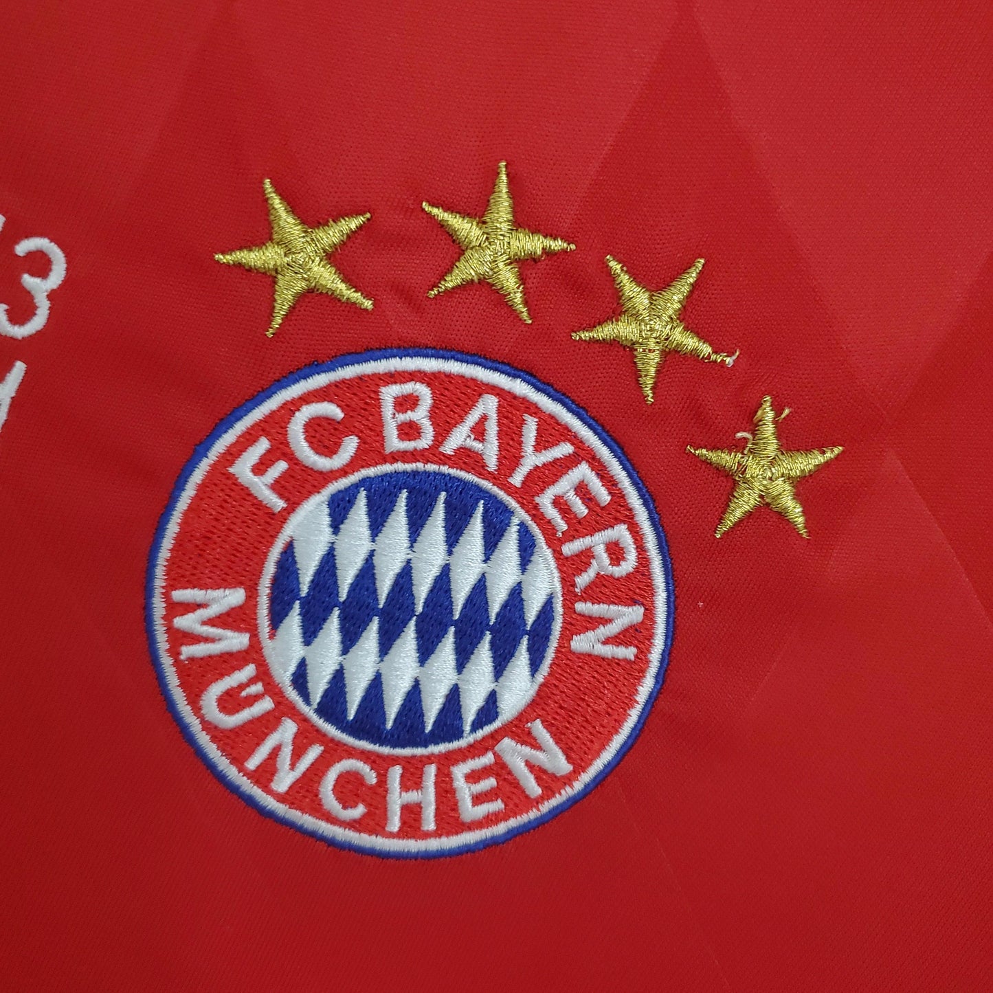 Camisa Retrô Bayern de Munique 2013/14 Home Champions League Edition