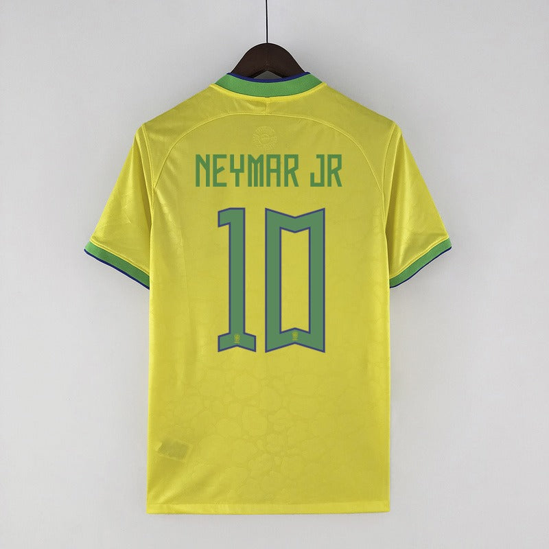 Camisa Seleção Brasil I 22/23 Nike - Amarelo - Neymar Jr #10