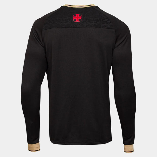 Camisa Manga Longa Vasco 22/23 - Preto e Dourado