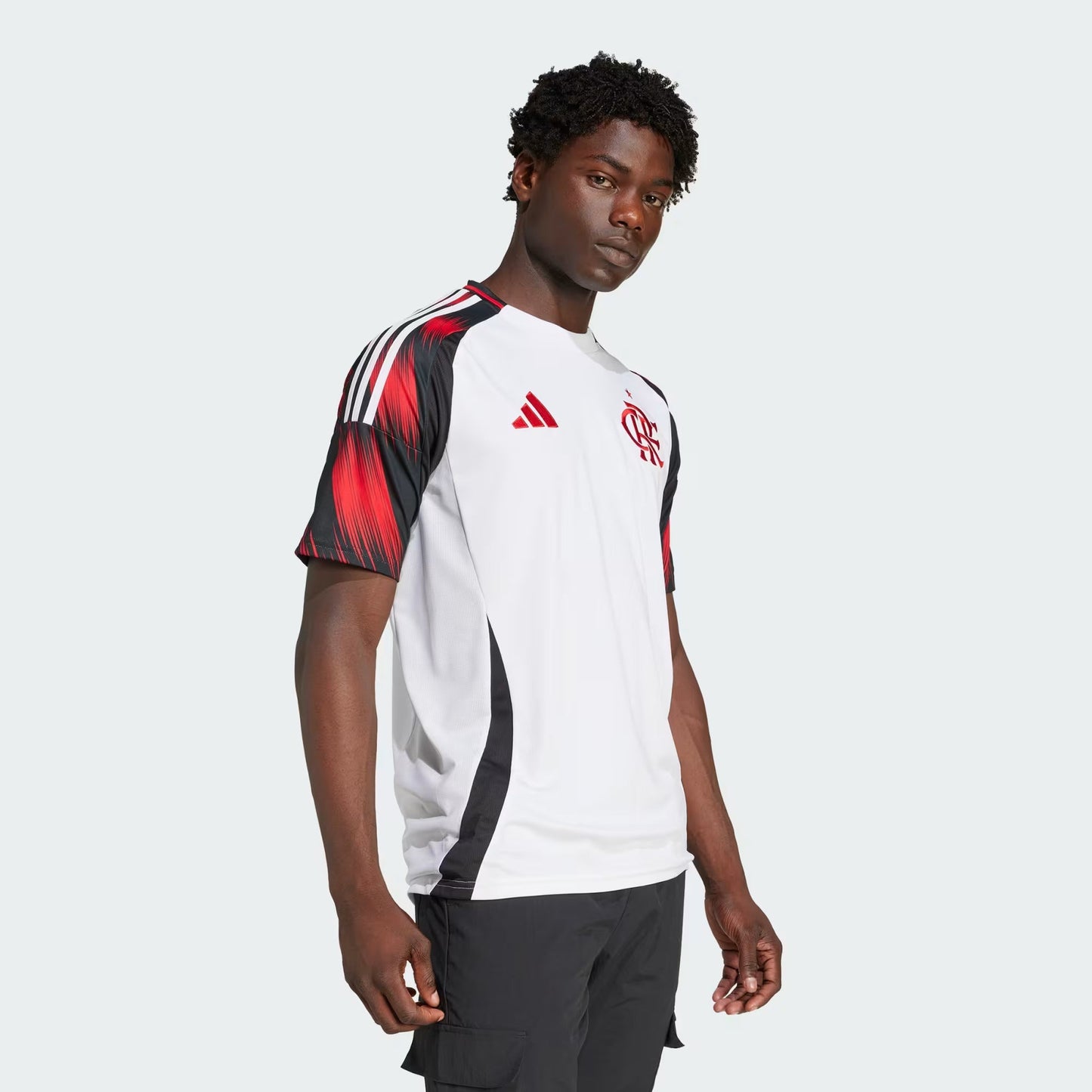 Camisa do Flamengo 2026 Branca + Patch campeão da Libertadores