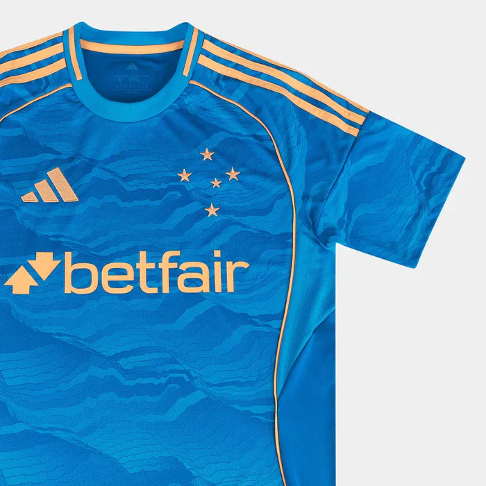 Camisa Third Cruzeiro 25/26 com patrocínios COMPLETA