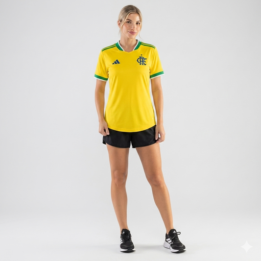 Camisa Flamengo Brasil 2026 Feminina
