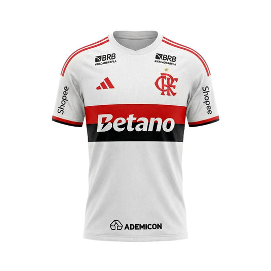 Camisa Flamengo II 2026/27 com Patrocínios