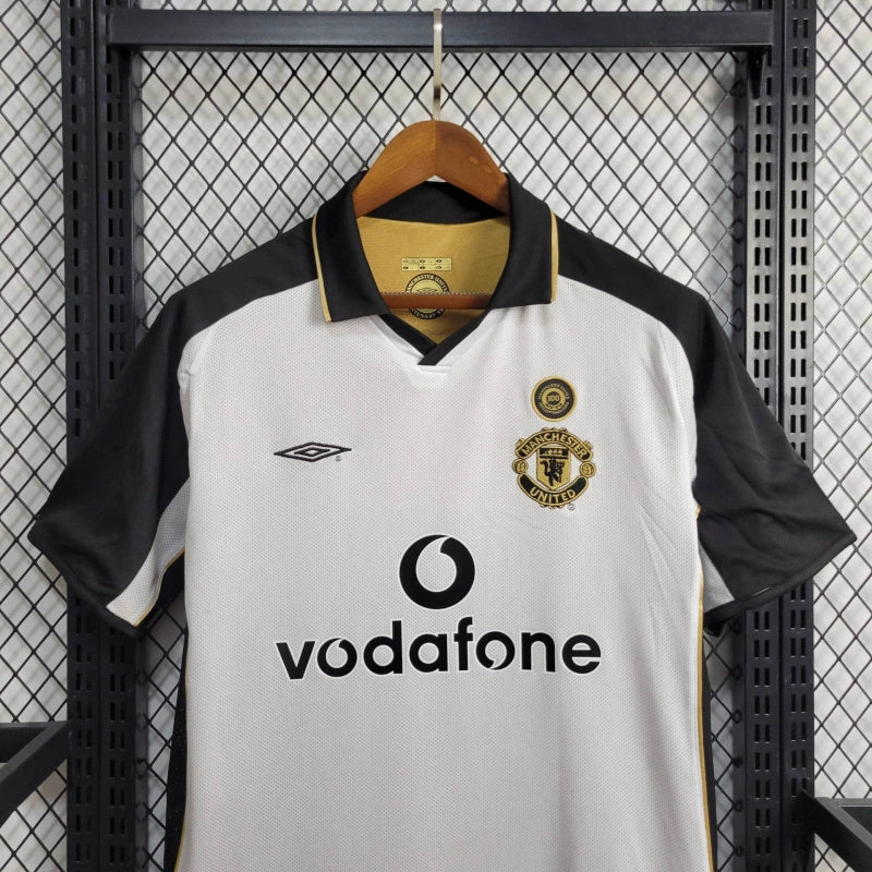 Camisa Manchester United Edição 100 Anos - DUPLA FACE -  Masculina Versão Retrô