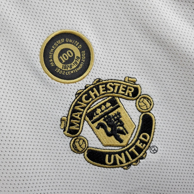 Camisa Manchester United Edição 100 Anos - DUPLA FACE -  Masculina Versão Retrô