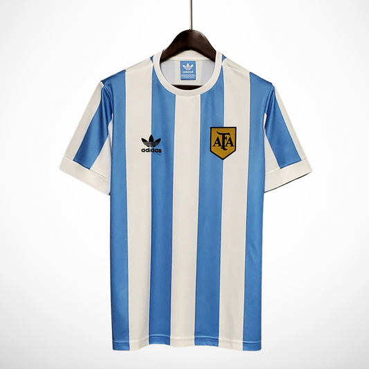 Camisa Argentina Titular 1978 - Versão Retrô