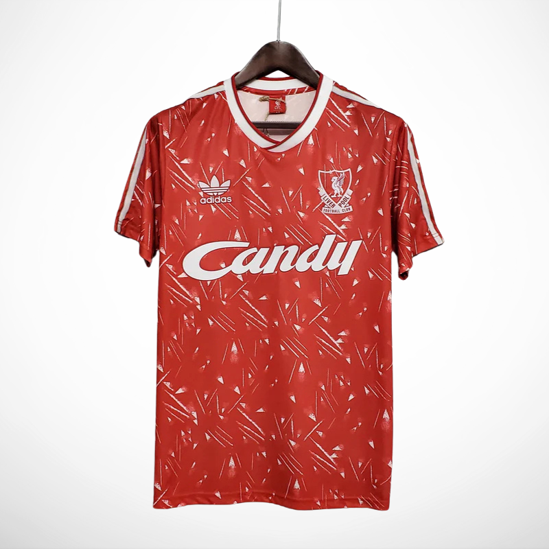Camisa Liverpool Titular 89/91 - Versão Retrô