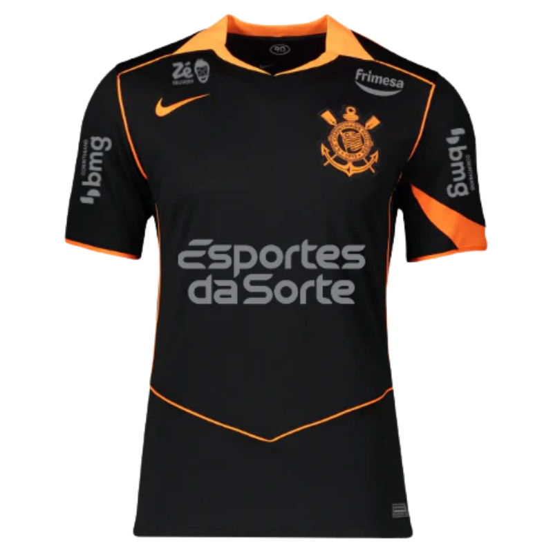 Camisa Corinthians Third 2026 Completa com Patch de campeão