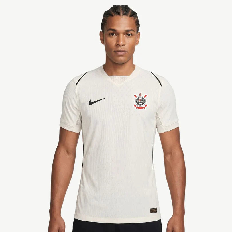 Camisa Corinthians 2025/26 I Jogador Com Patrocínios