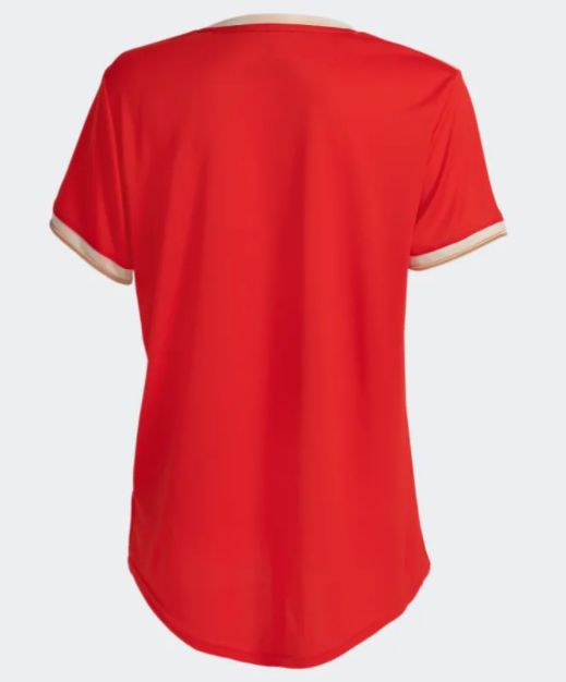 Camisa Feminina Internacional I 22/23  - Vermelha