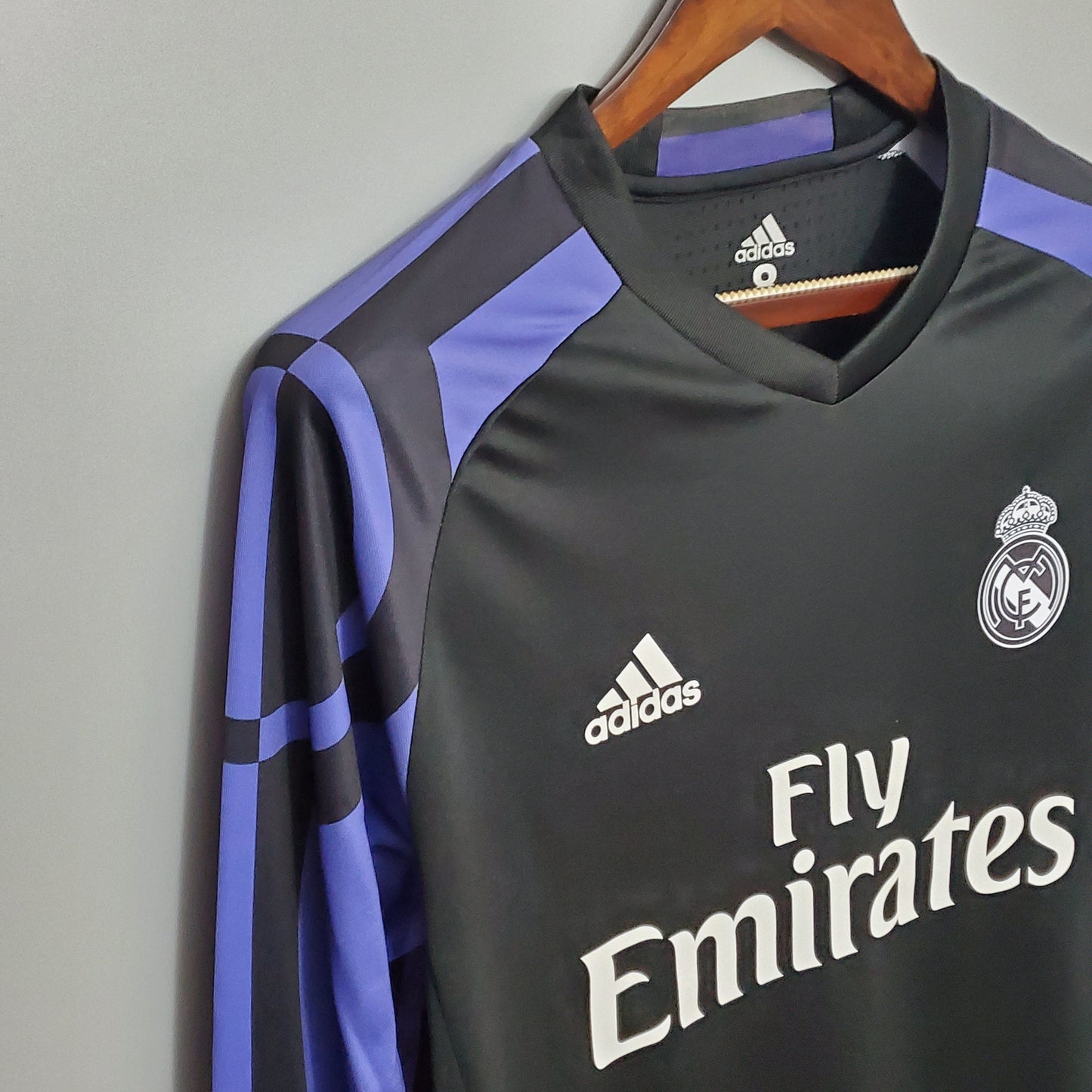 Camisa Real Madrid III 15/16 - Versão Retrô Manga Longa