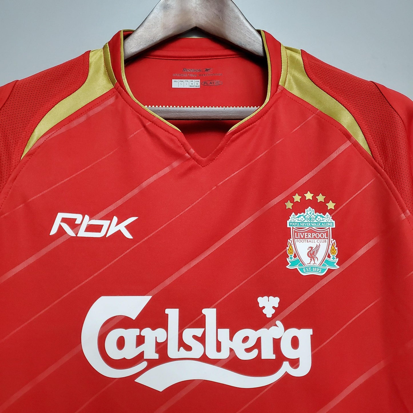 Camisa Retrô Liverpool 2005/06 Home