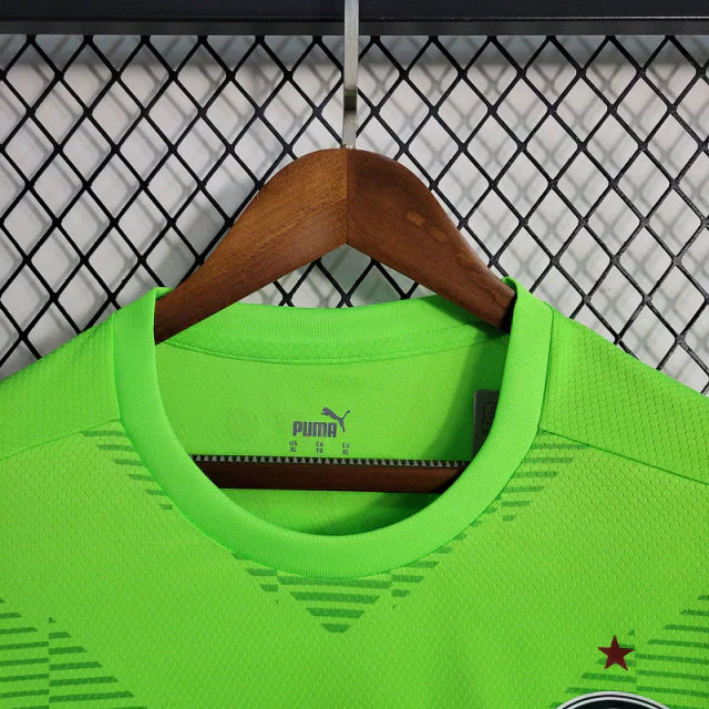 Camisa do Palmeiras Goleiro 23/24 Verde Florecente