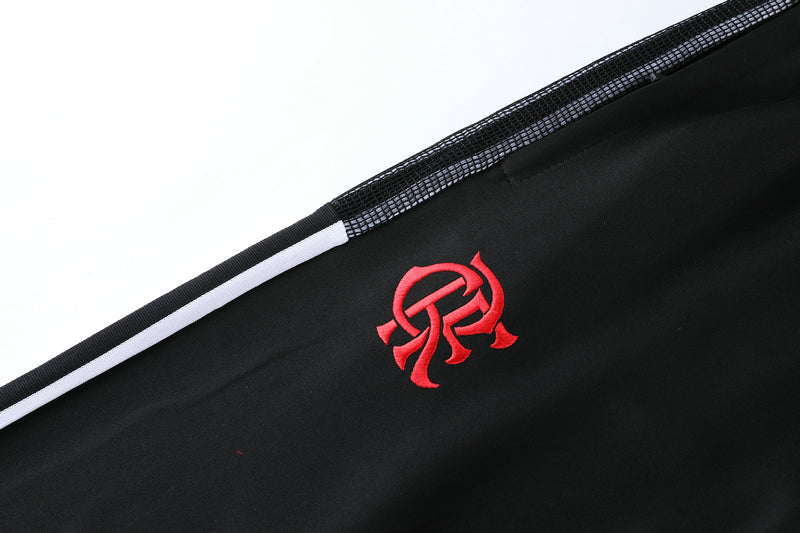 Conjunto Flamengo 21/22 Branca -  Com Fecho