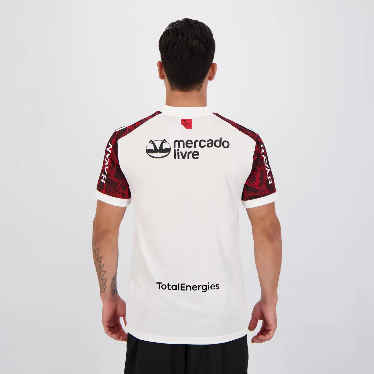 Camisa Flamengo II [Com Patrocínio] 21/22  Branco