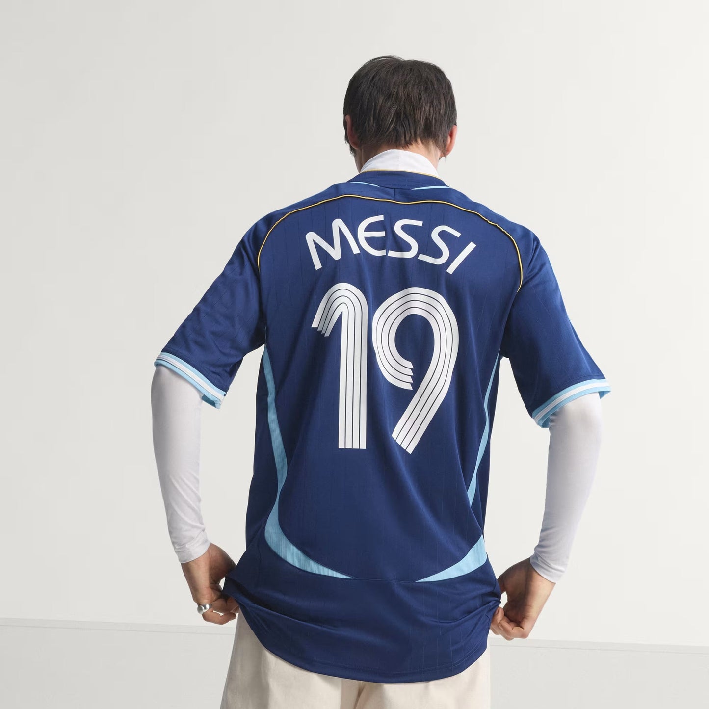 Camisa II Messi Seleção Argentina 2006