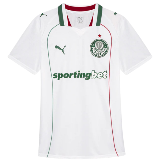 Camisa do Palmeiras Branca 2027 Feminina