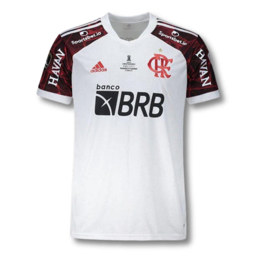 Camisa Flamengo II [Com Patrocínio] 21/22  Branco