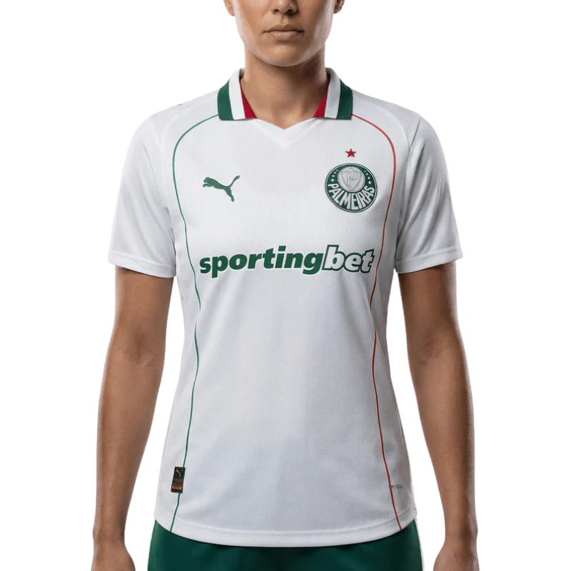 Camisa do Palmeiras Branca 2027 Feminina
