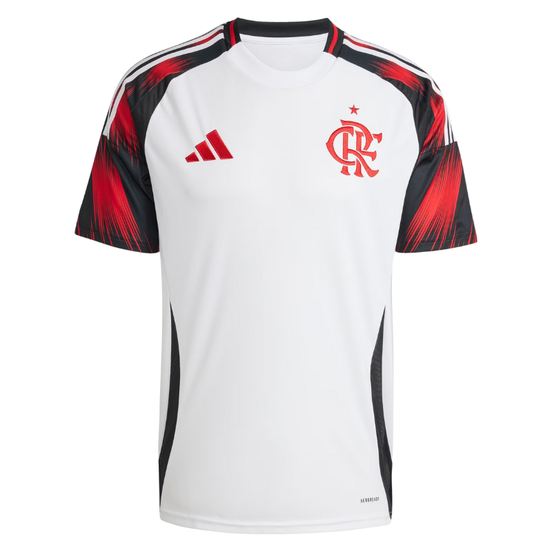 Camisa do Flamengo 2026 Branca + Patch campeão da Libertadores