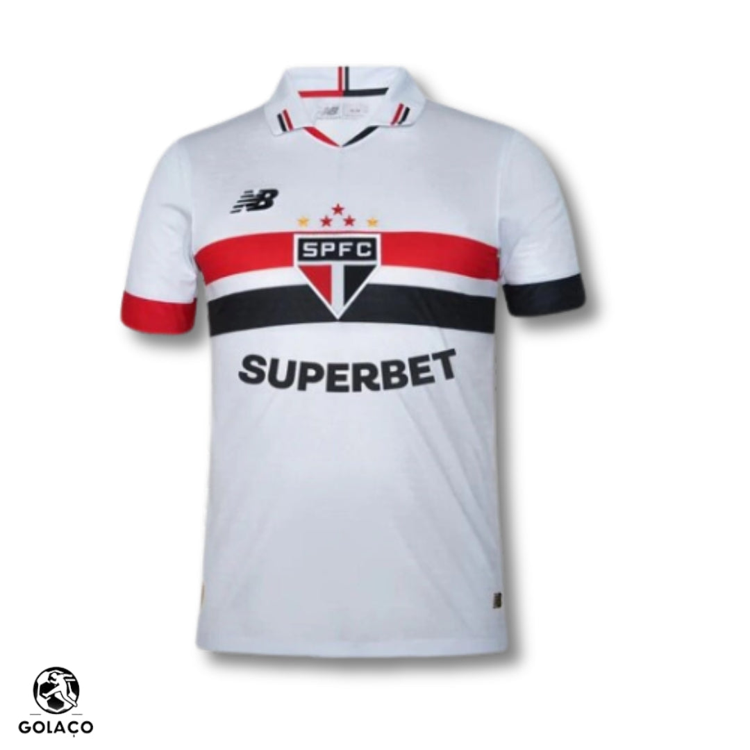 Camisa do São Paulo Completa 24/25 com patrocínio