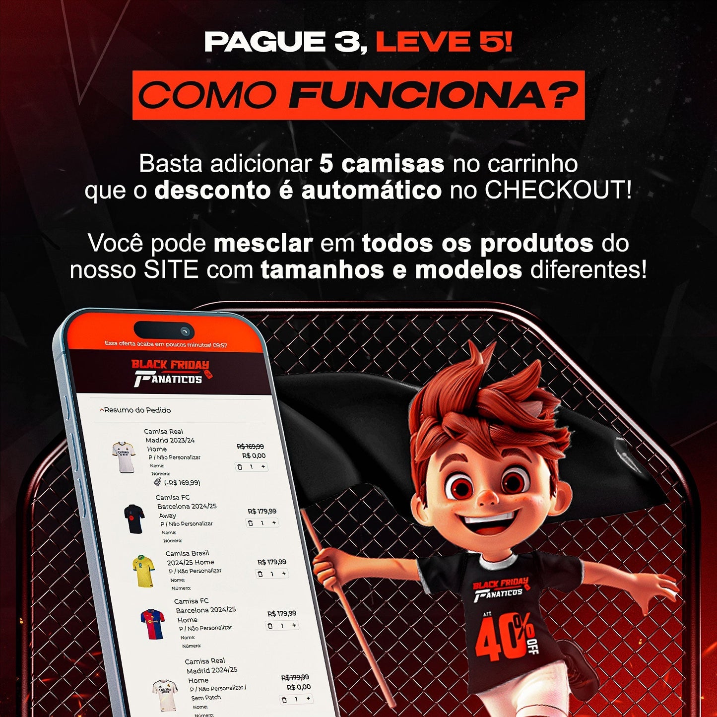 Camisa Corinthians JOGADOR 2024/25 Home