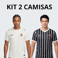 Kit 2 camisas Corinthians 26/27