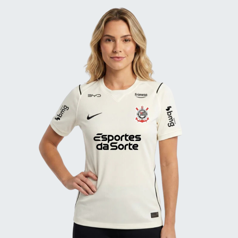 Camisa Corinthians 2027 I Torcedor Feminina