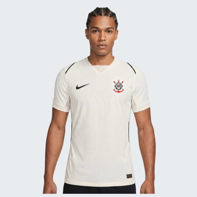 Camisa Corinthians 2025/26 I Jogador Com Patrocínios
