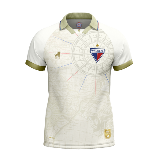 Camisa Fortaleza La Dorada 1918 Leão - Dourada