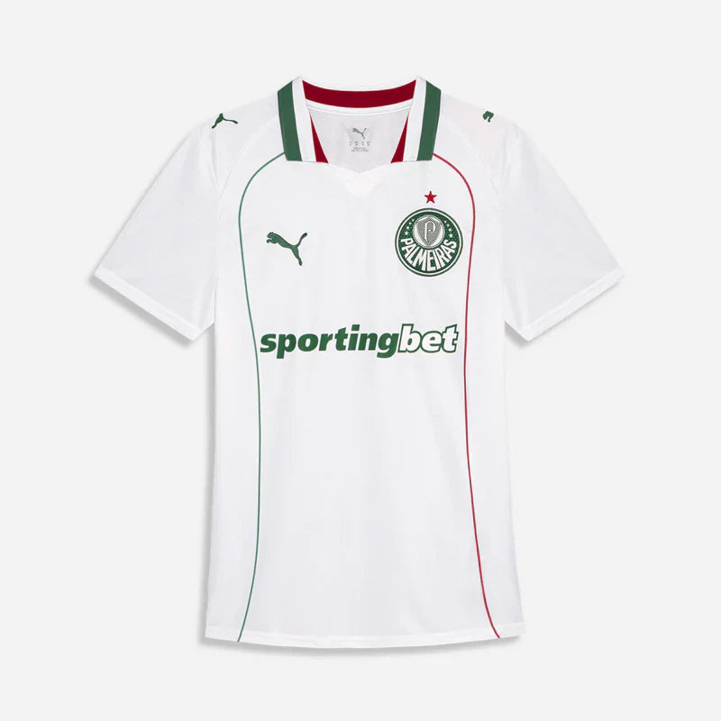 Camisa do Palmeiras Branca 2027 Feminina