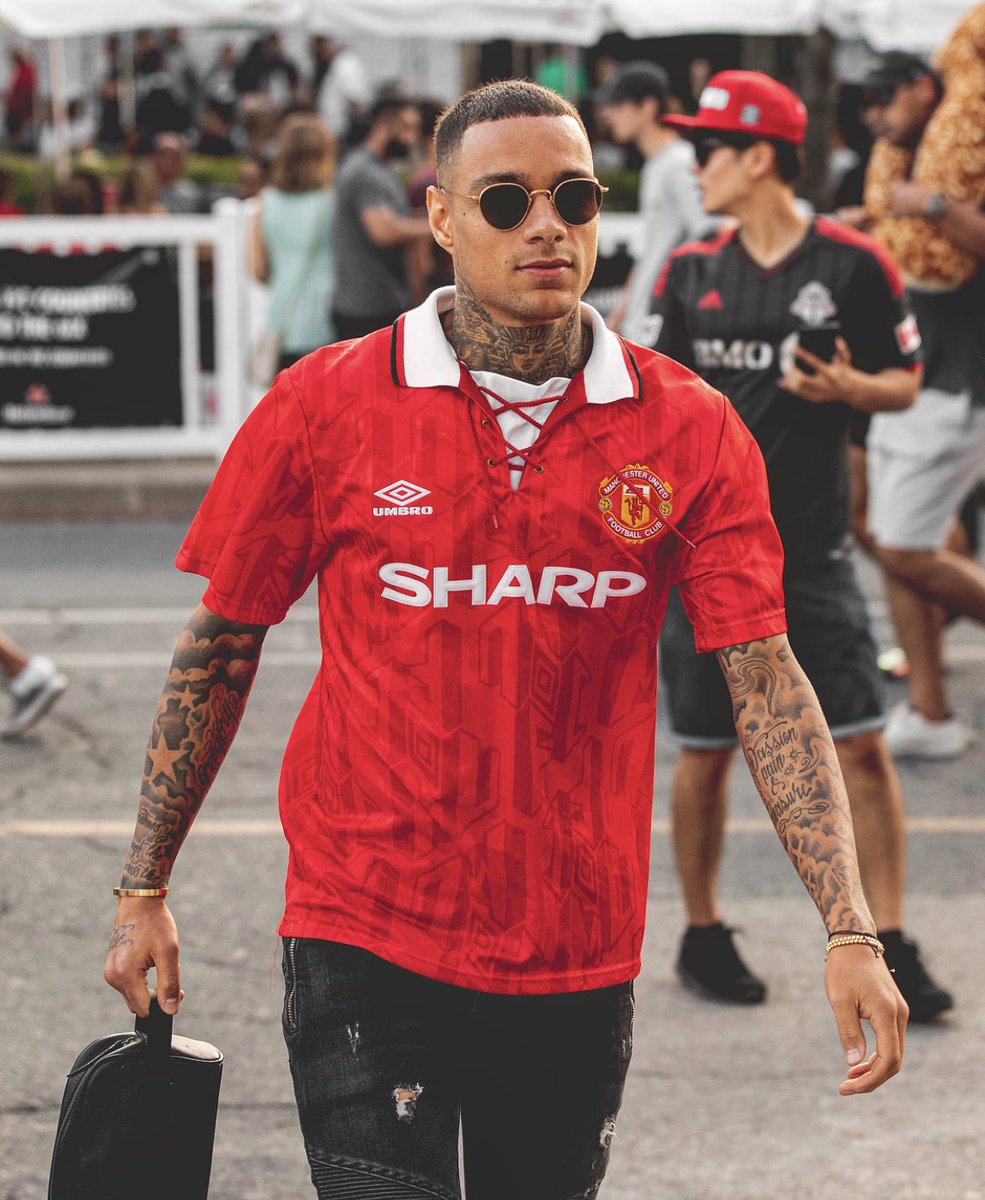 Camisa Manchester United I Retrô 1992/94 Umbro - Vermelho