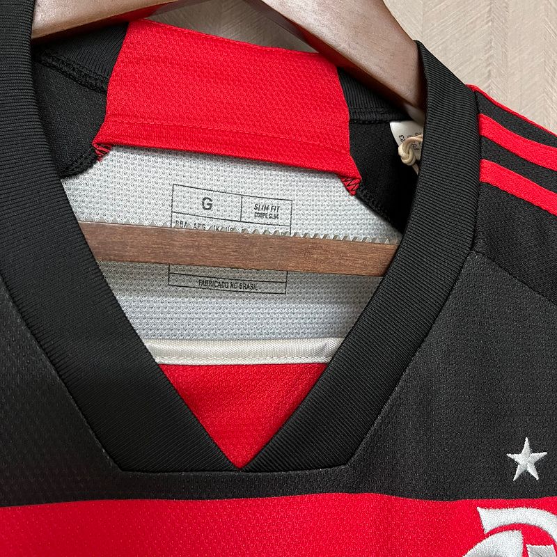 Camisa Flamengo I 24/25 com Patch de campeão Copa do Brasil