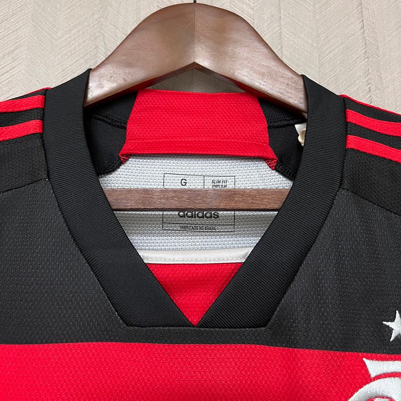 Camisa Flamengo I 24/25 com Patch de campeão Copa do Brasil