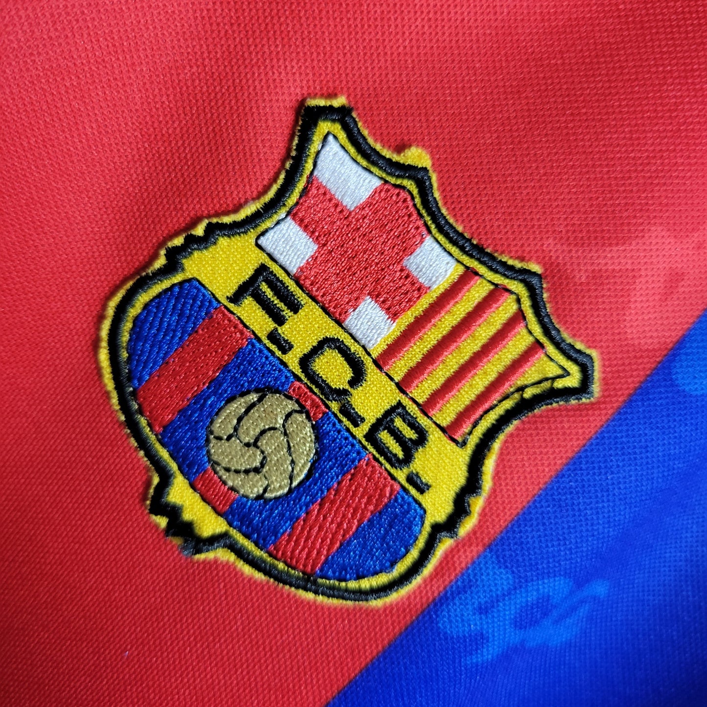 Camisa Barcelona Titular 92/95 - Versão Retrô