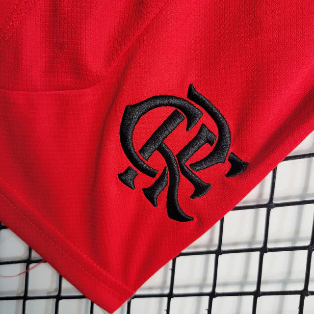 Kit Infantil do Flamengo 23/24 Treino Branco