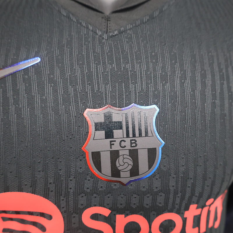 Camisa Barcelona 24/25 Nike Versão Jogador - Preto