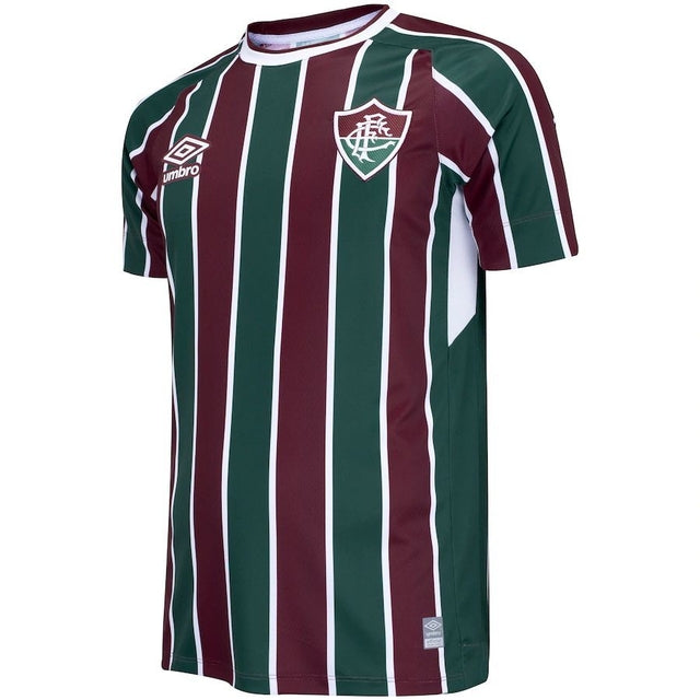 Camisa Fluminense I 21/22  - Vinho e Verde
