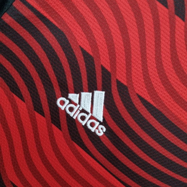 Camisa Feminina Flamengo I 22/23  Rubro Negro