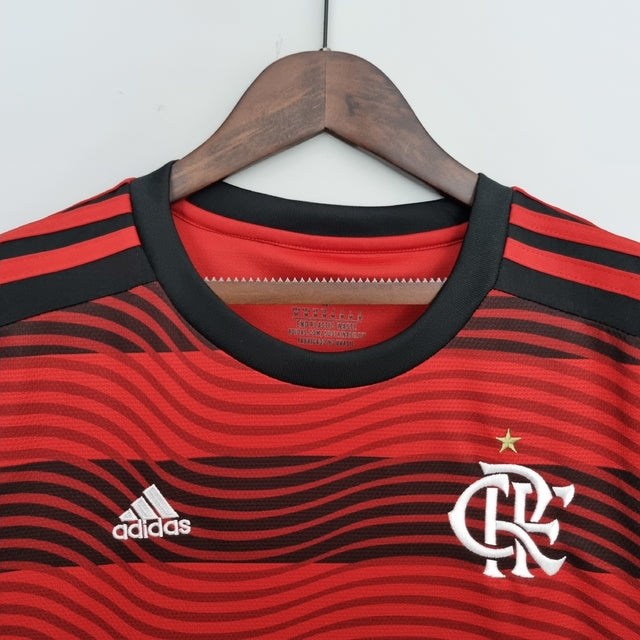 Camisa Feminina Flamengo I 22/23  Rubro Negro