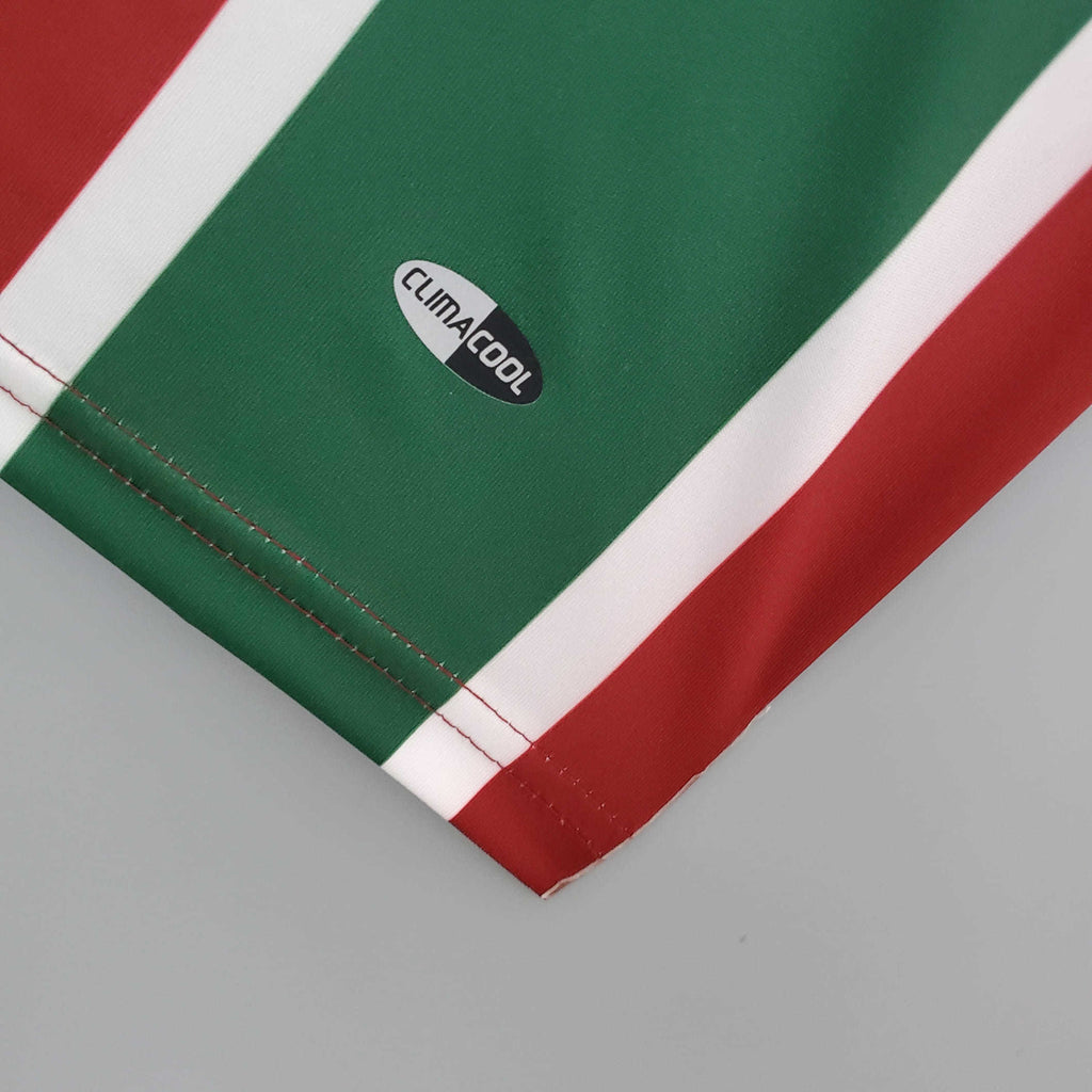 Camisa Fluminense Retrô 2008/2009 Vermelha e Verde -