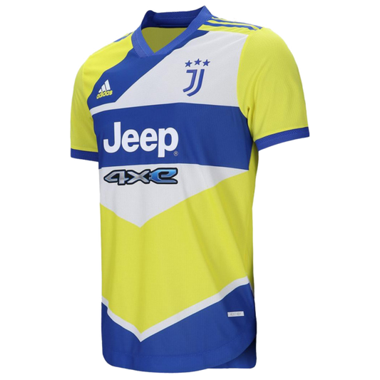 Camisa Juventus III 21/22 Adidas - Azul e Amarelo