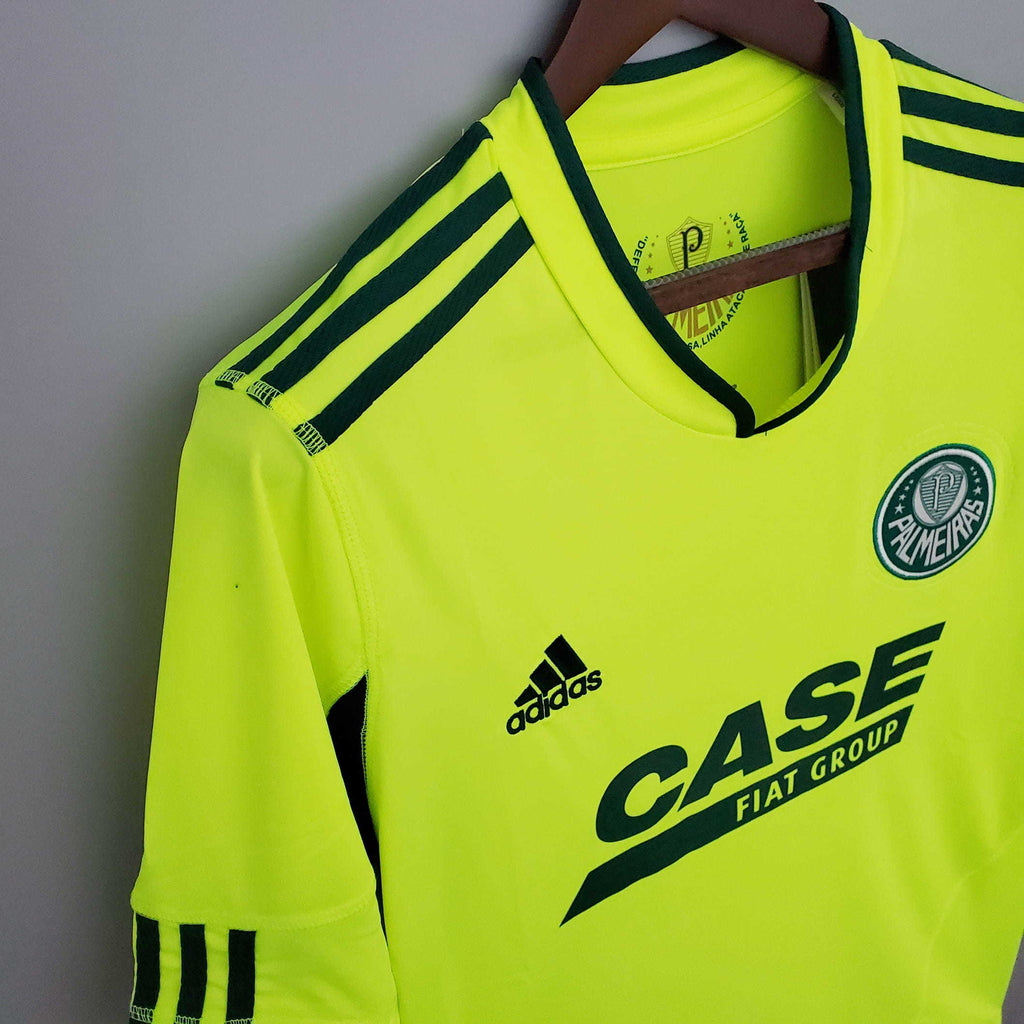 Camisa Palmeiras Retrô 2010/2011 Verde Fluorescente