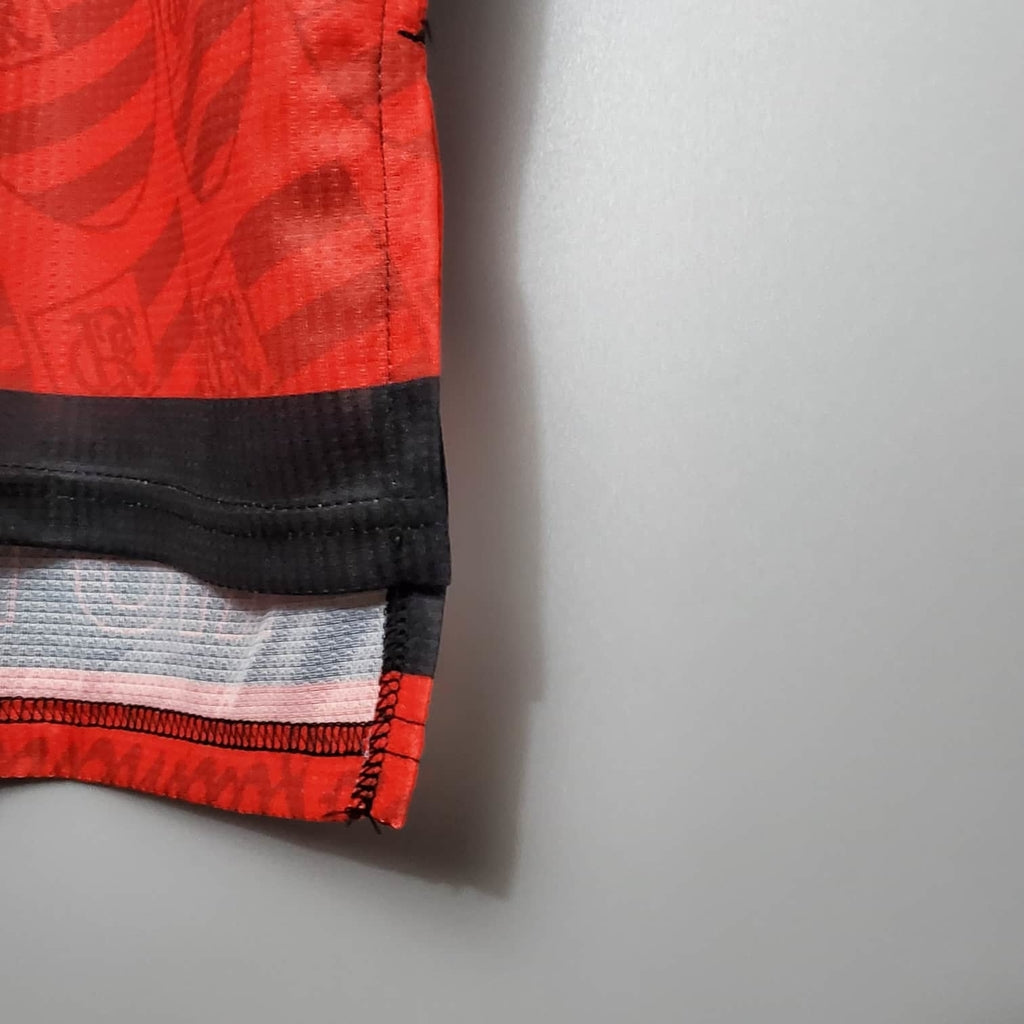 Camisa Flamengo Retrô 1995 Vermelha e Preta