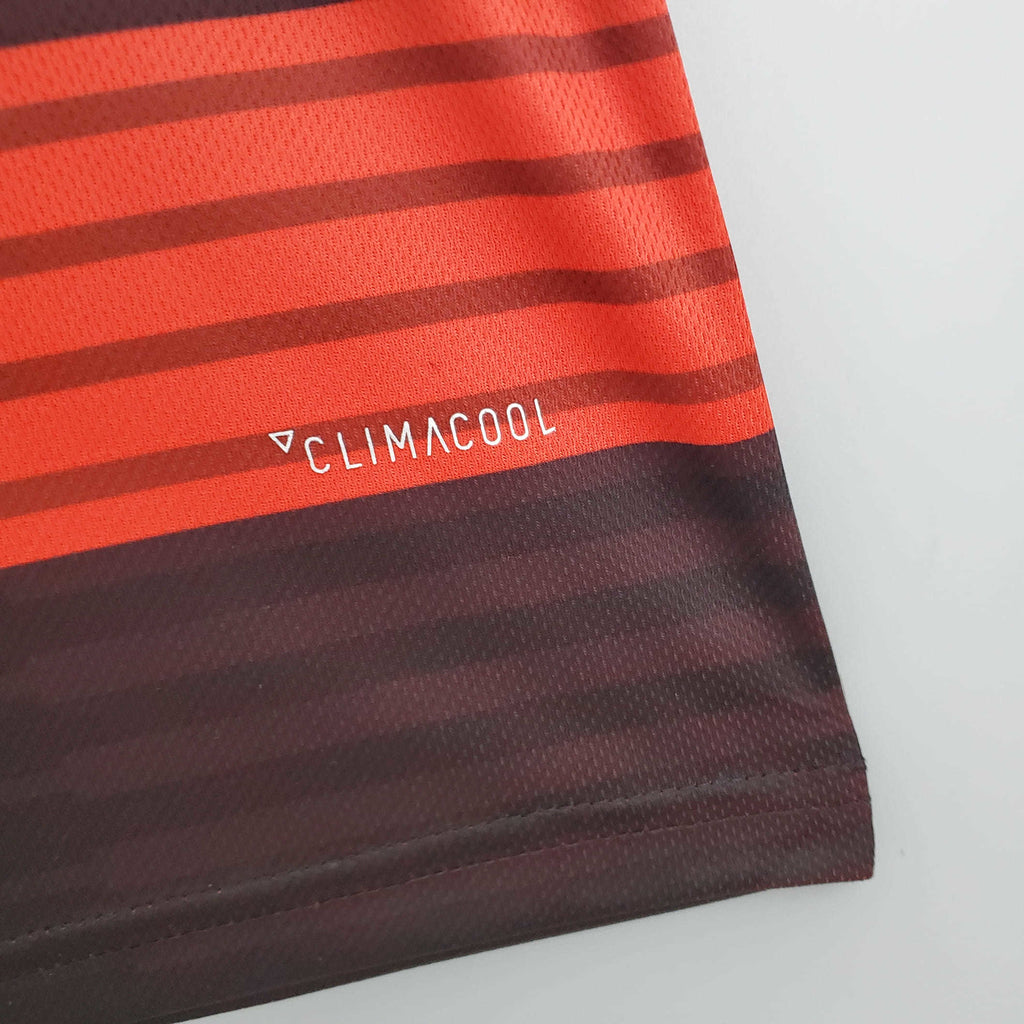 Camisa Flamengo Retrô 2018/2019 Vermelha e Preta