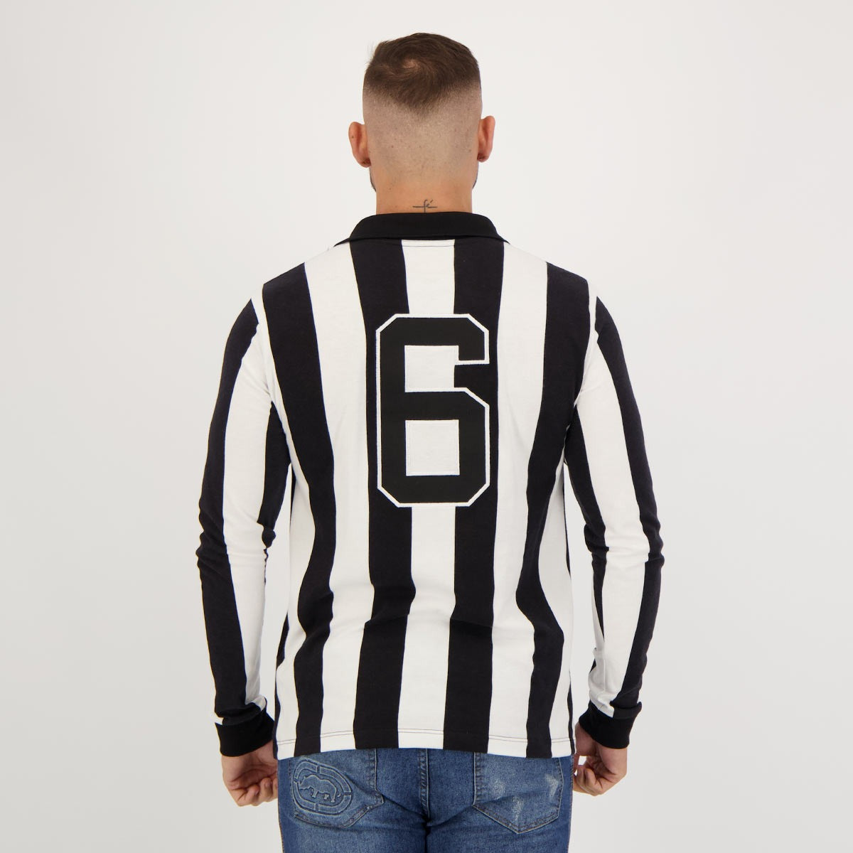 Camisa Botafogo Retrô Nilton  1962 Manga Longa