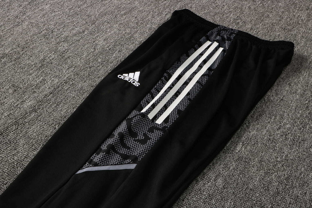 Conjunto São Paulo 21/22 Preto -  Com Ziper