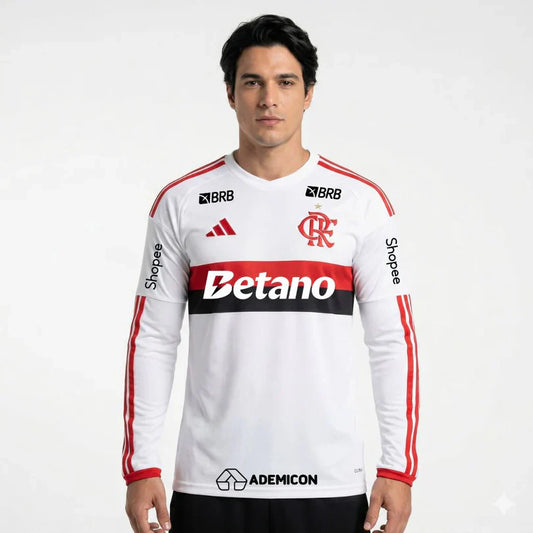 Camisa Manga Longa com patrocínios Flamengo II 2026/27