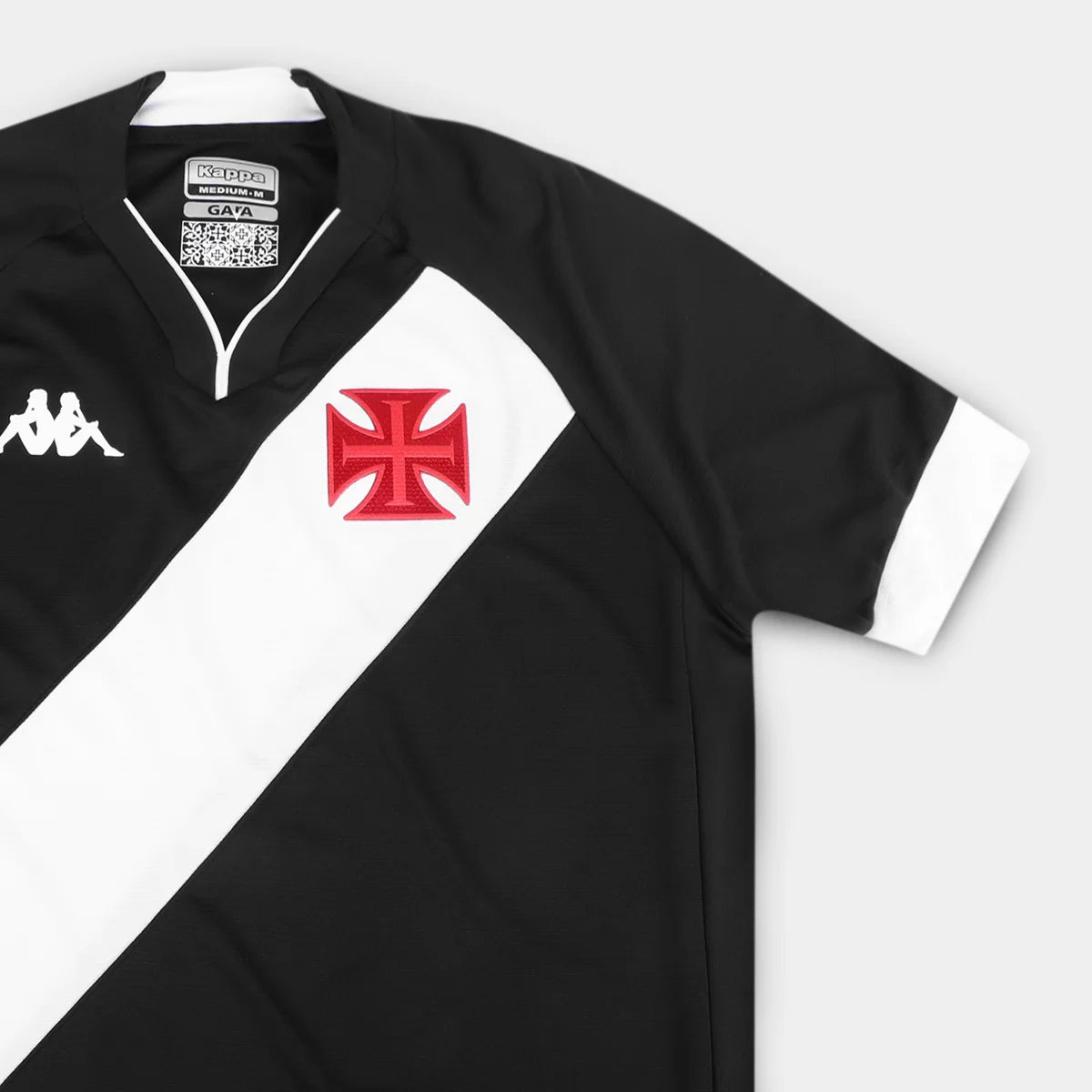 Camisa Vasco I 22/23 - Preto com listra Branca